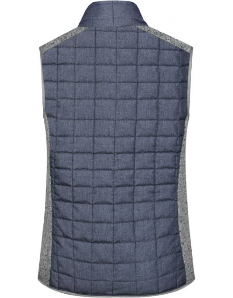 Vestă hibridă tricotată pentru femei